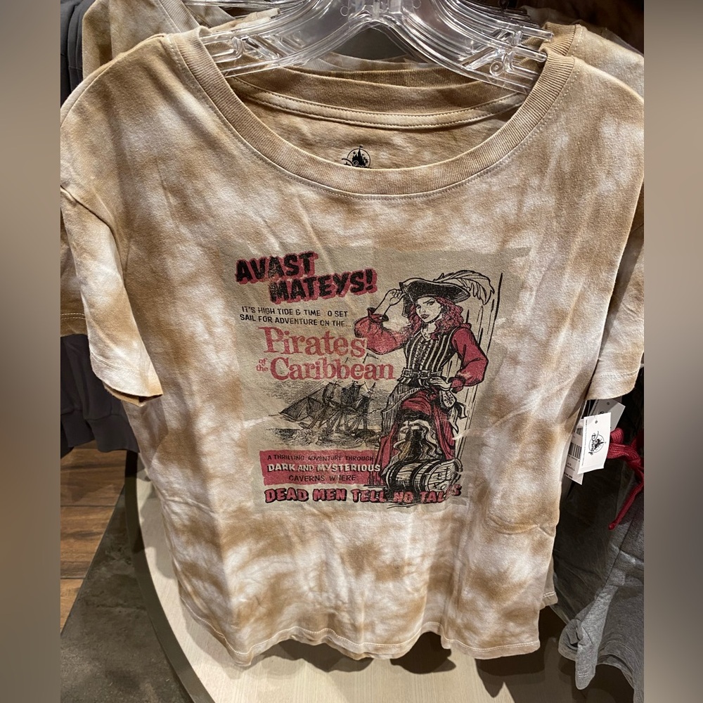 Disney Parks 2024 Pirates Of The Caribbean T Shirt New Size adult XL NWT